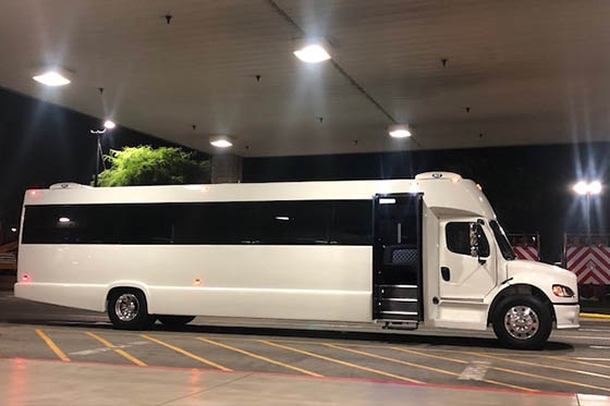 43 passenger party bus